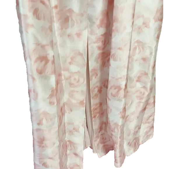 SACHIN & BABY BROOKE V-NECK SLEEVELESS LONG PINK FLORAL GOWN SZ‎ 20W NWT $825 - Picture 9 of 10